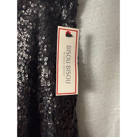 BLACK SEQUIN BISOU BISOU SKIRT SIZE XLARGE - Picture 4 of 8